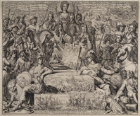 KG 06548
<br/>
Praelteeken van hondert en vijftig steeden, 1704
<br/>
<em>Hooghe, Romeyn de (1645-1708)</em>
